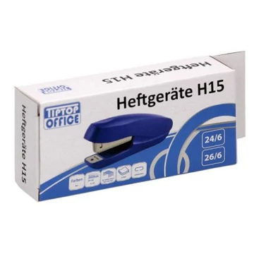 Spirit: Kék műanyag kézi és asztali tűzőgép 24/6-26/6 - H15