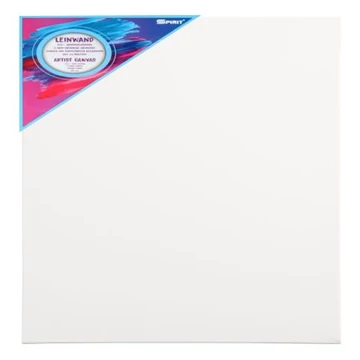 Spirit: Feszített fehér festővászon 80x80cm-es