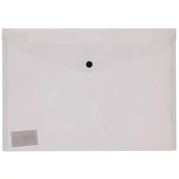 Spirit: Fehér színű átlátszó irattartó mappa A/4-es méretben