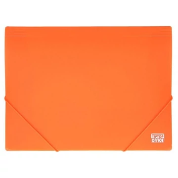 Spirit: Neon narancssárga műanyag gumis mappa A4-es
