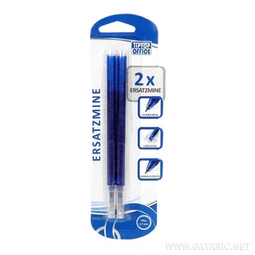 Spirit: Kék radírozható zselés golyóstoll betét 2db