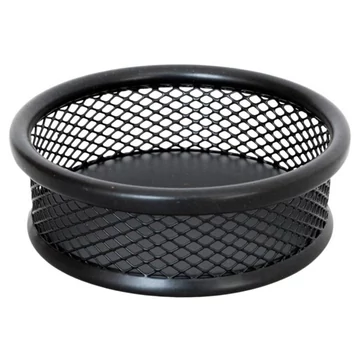 Spirit: Fekete fémhálós gémkapocstartó 4x9cm