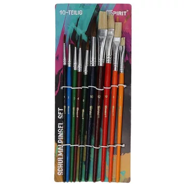 Spirit: Színes ecset szett 10db