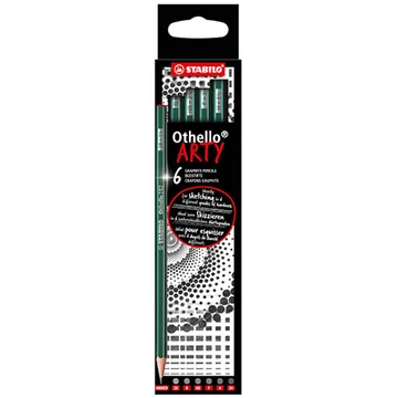 Stabilo: Othello Arty Mix grafit ceruza szett 6db-os