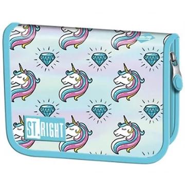 St.Right Pastel Unicorn kihajtható töltetlen tolltartó