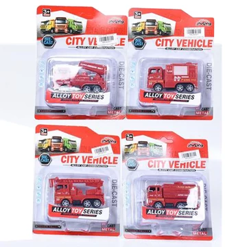 City Vehicle: Tűzoltósági jármű többféle változatban 1db