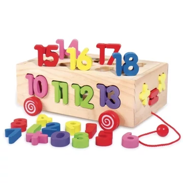 Fa számos formaillesztő húzható kocsi