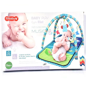 Bébi szőnyeg csörgővel és zenével