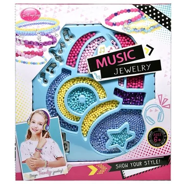 Music Jewerly ékszerkészítő szett hangjegy medálokkal