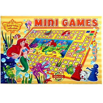 Ariel a kis hableány mini társasjáték - D-Toys