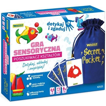 Play & Fun: Secret Pocket - Titkos zseb alakzatkereső társasjáték