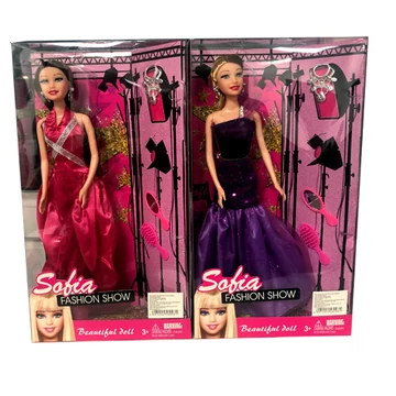 Sofia Fashion Show Utazó baba extra ruhával és bőrönddel 2 változatban