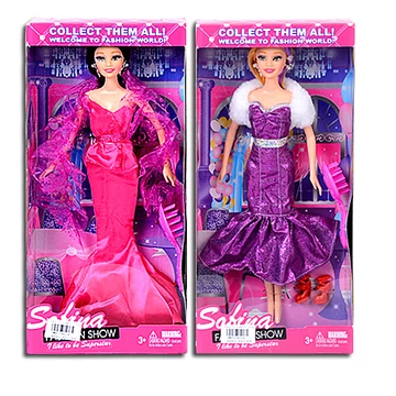 Sofia Fashion Show baba estélyi ruhában fésűvel 2 változatban