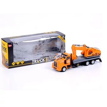 Munkagép szállító kamion 1/48