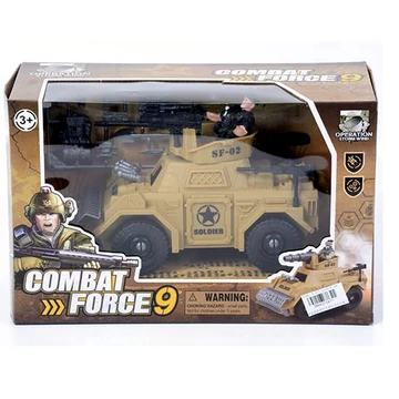 Páncélozott csapatszállító katonával