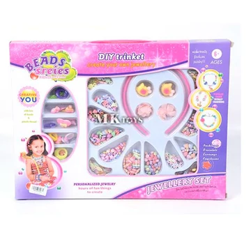 Ékszerkészítő gyöngy szett hajpánttal