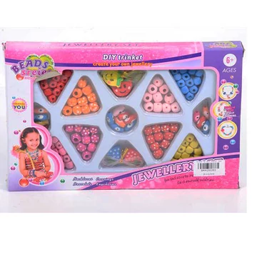 Ékszerkészítő szett pöttyös gyöngyökkel