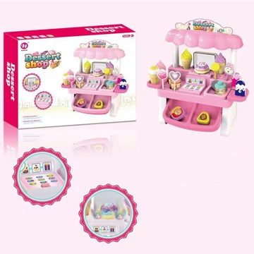 Desszertes pult funkciókkal játékszett