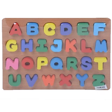 ABC fa formaillesztő játék