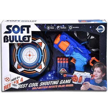 Reflex 4 szivacslövő játék fegyver szett kiegészítőkkel