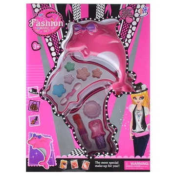 Delfin alakú rózsaszín smink szett