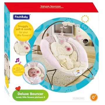 Fitch Baby: Szívecskés bébi bölcső hanggal és rezgéssel