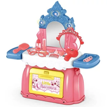 Szépítkező készlet kinyitható táskában