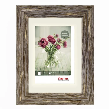 Hama Charlet műanyag kép keret barnásszürke 13X18 (175278)