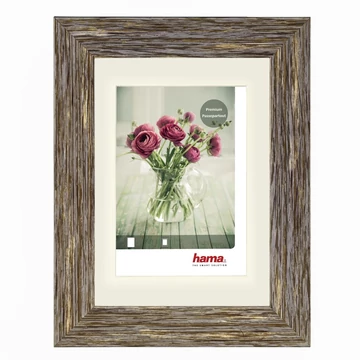 Hama Charlet műanyag kép keret barnásszürke 20X30 (175280)