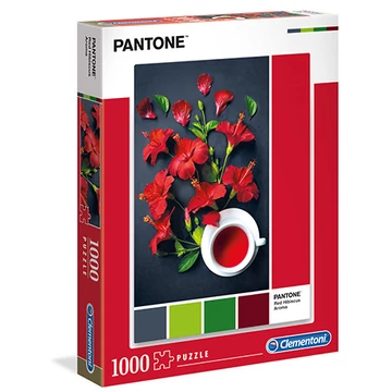 Pantone Hibiszkusz tea puzzle 1000db-os - Clementoni