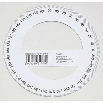 Szögmérő 360°-os