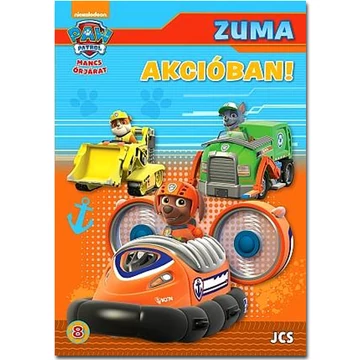 Mancs őrjárat: Zuma akcióban! foglalkoztató könyv