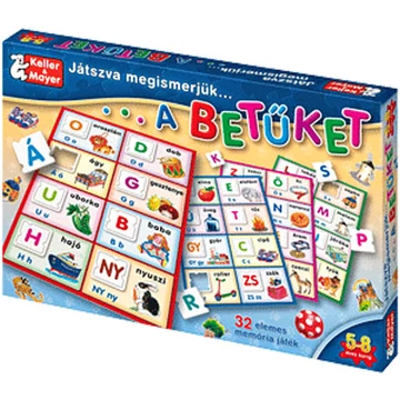 Játszva megismerjük a betűket társasjáték