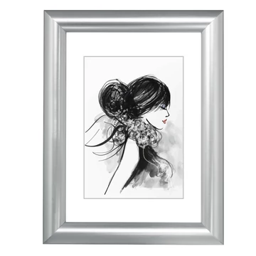 Hama Sofia műanyag kép keret Ezüst, 10x15 (175622)