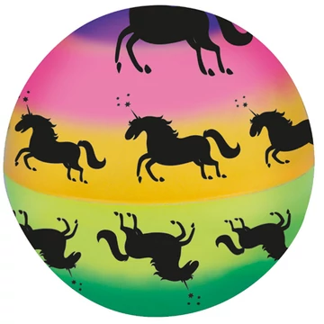 LENA: Szivárvány unikornis puhalabda 6cm