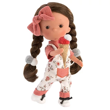 Llorens: Miss Minis Bella Pan 26cm-es baba fagyival (52601L)