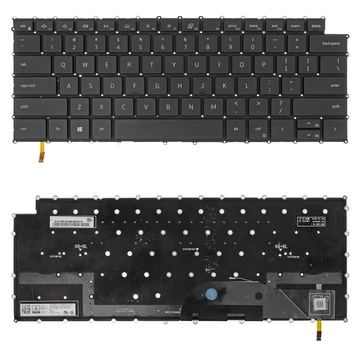 0MV93T gyári új, US angol háttérvilágított laptop billentyűzet