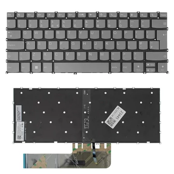 5CB1B05310 gyári új angol (UK) háttérvilágított laptop billentyűzet, keret nélkül