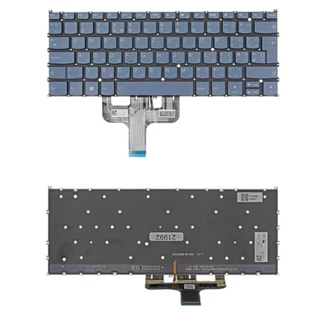 5CB1J51023 gyári új, magyarított ezüst háttérvilágításos laptop billentyűzet, keret nélkül