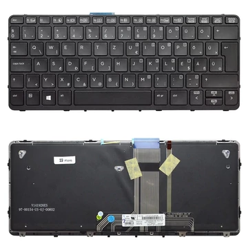 766641-211 gyári új, magyar háttérvilágított laptop billentyűzet