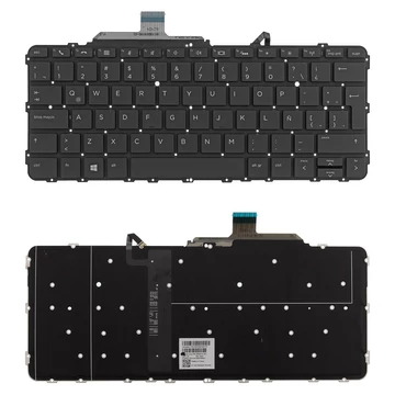 850915 gyári új európai kiosztású laptop billentyűzet, keret nélkül