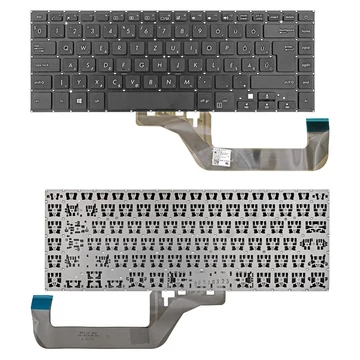 90NB0I11-R30HU0 gyári új, magyar fekete laptop billentyűzet, keret nélkül