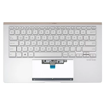 90NB0MP1-R31HU0 gyári új, magyar háttérvilágításos laptop billentyűzet + felső fedél