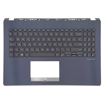 90NB0NR1-R31HU0 gyári új magyar háttérvilágított fekete laptop billentyűzet + sötétkék felső fedél