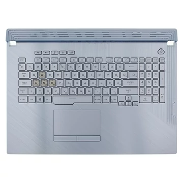 90NR01T6-R32HU0 gyári új magyar kék 4 zónás RGB háttérvilágításos laptop billentyűzet