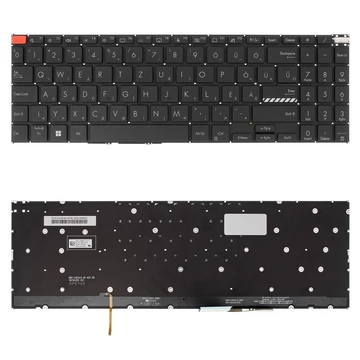 9Z.NLHBN.00Q gyári új magyar háttérvilágításos fekete laptop billentyűzet, keret nélkül