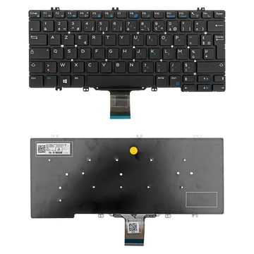 H888T gyári új, francia fekete laptop billentyűzet