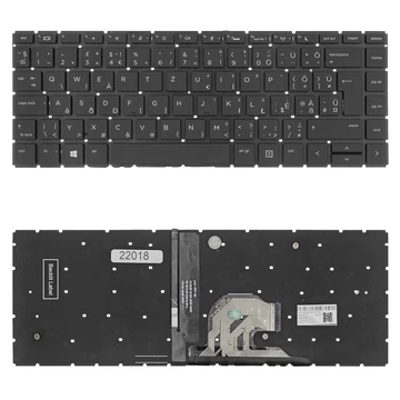 L44588-211 gyári új magyar háttérvilágításos laptop billentyűzet, keret nélkül