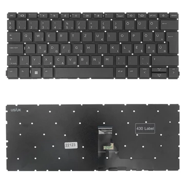 L93087-211 gyári új magyar laptop billentyűzet, keret nélkül