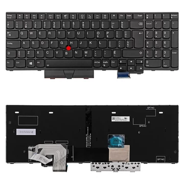 Lenovo ThinkPad P15 Gen 2 gyári új francia háttérvilágításos billentyűzet